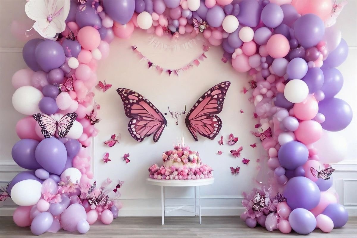 DIY backdrop for birthday with paper flowers and birthday decorations